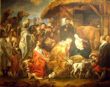 Jordaens, Adoration des mages
