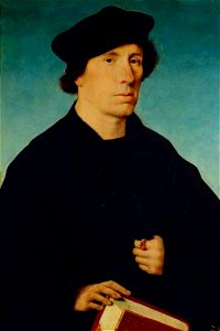 Joos van Cleve - Portret van een man - Gal.-Nr. 809 B - Staatliche Kunstsammlungen Dresden