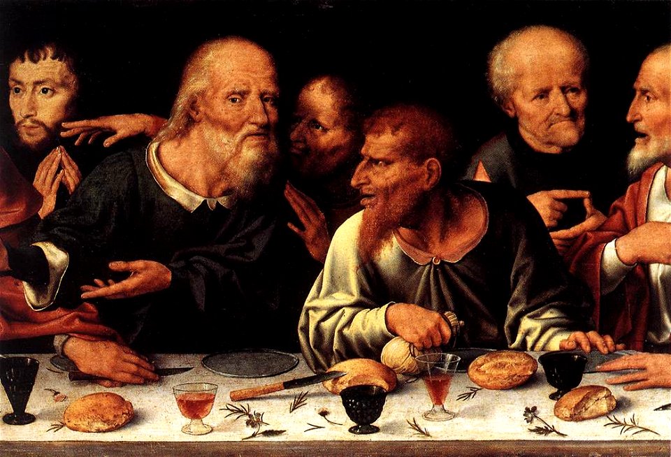 Joos van Cleve - Altarpiece of the Lamentation (detail) - WGA5044