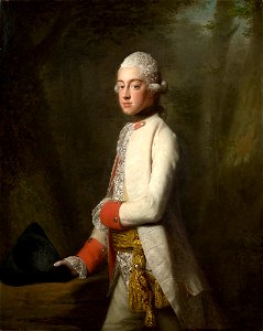 Jorge Augusto de Mecklemburgo, por Allan Ramsay