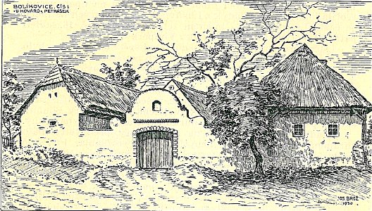 Josef Brož (1866-1949) - selská živnost v Bolíkovicích