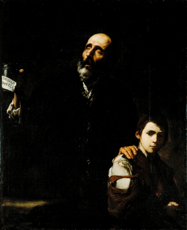 Jose de Ribera (1591-1652), Blind Beggar and his Boy, ca.1632, Allen Memorial Museum, Oberlin College, Ohio, US