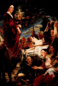 Jordaens Offering to Ceres Goddess of Harvest