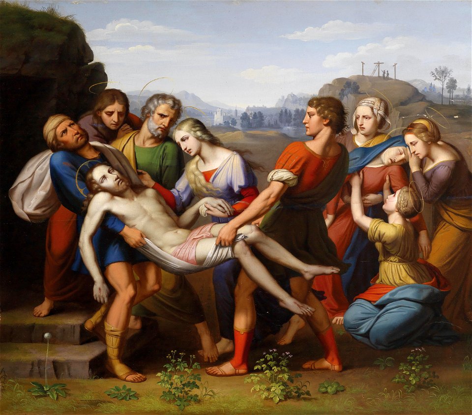 Josef Arnold dÄ Grablegung Christi 1842