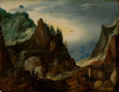 Joos de Momper (II), Jan Brueghel d.e. - Painting - NG.M.01319 - National Museum of Art, Architecture and Design