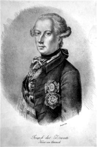 Josef II. Litho