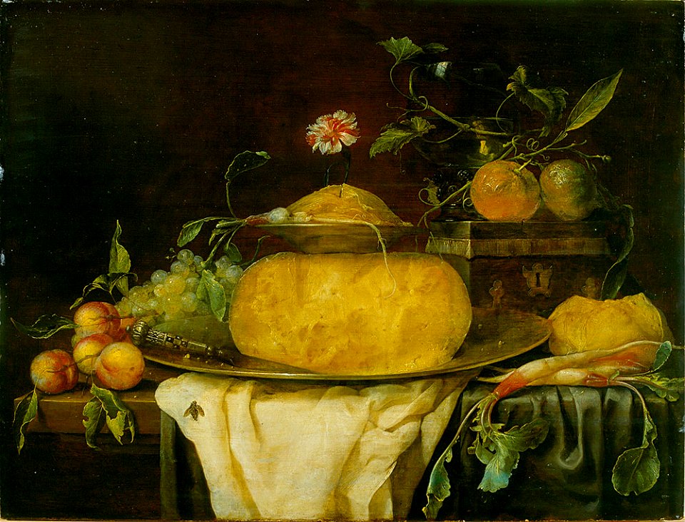 Joris van Son, Still-Life with Cheese