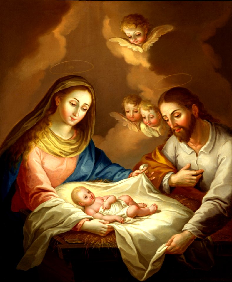 Jose Campeche y Jordan - La Natividad - Google Art Project