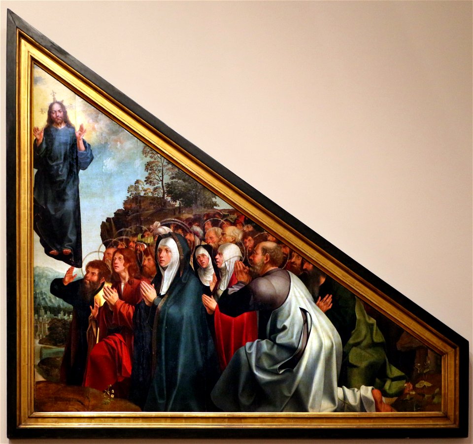 Jorge alfonso, retablo della madre di dio, 1515, 03 ascensione