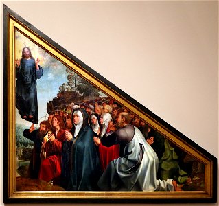 Jorge alfonso, retablo della madre di dio, 1515, 03 ascensione