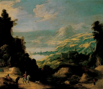 Joost de Momper - Mountain Landscape - Google Art Project