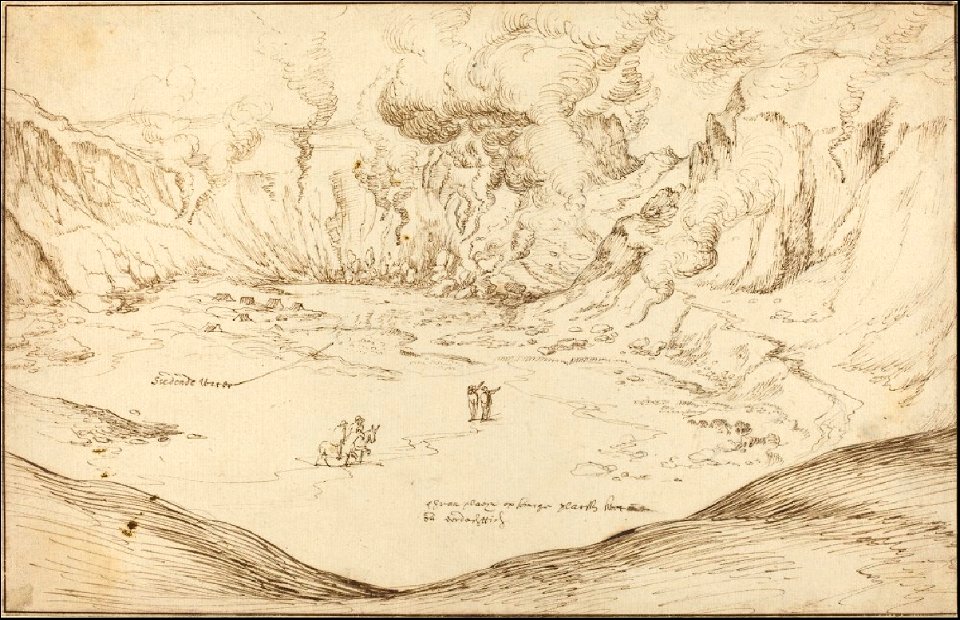 Joris Hoefnagel - Forum Vulcani- The Hot Springs at Pozzuoli