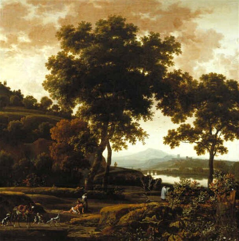 Joris van der Haagen - Landschap met de barmhartige Samaritaan - 1274 (OK) - Museum Boijmans Van Beuningen