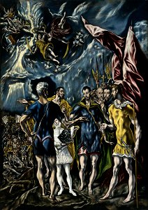 Jorge Manuel Theotocopoulos - The Martyrdom of Saint Maurice - Google Art Project