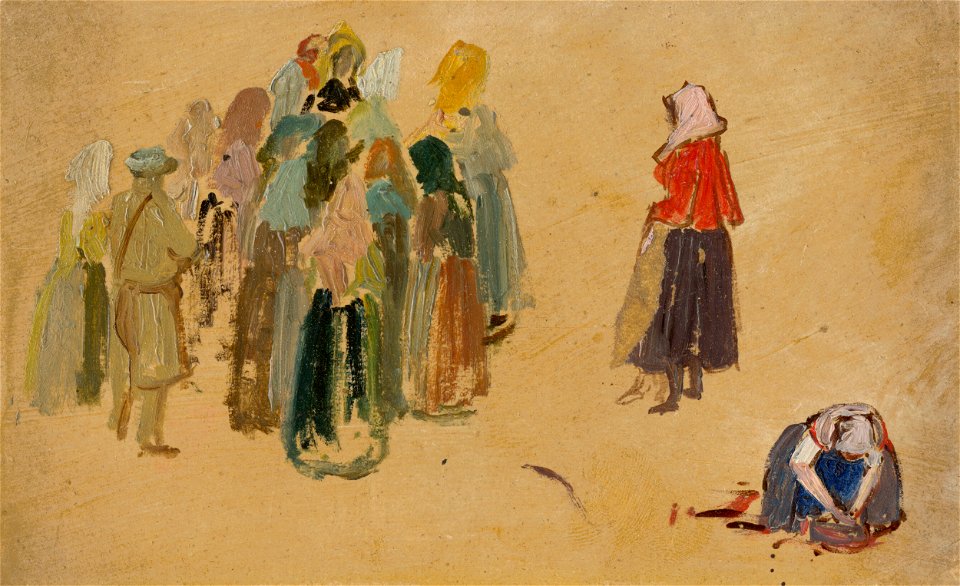 Josef Matěj Navrátil - Štúdia slovenských typov - O 1008 - Slovak National Gallery