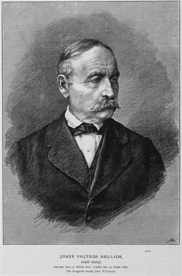 Josef Vojtech Hellich 1867 Vilimek