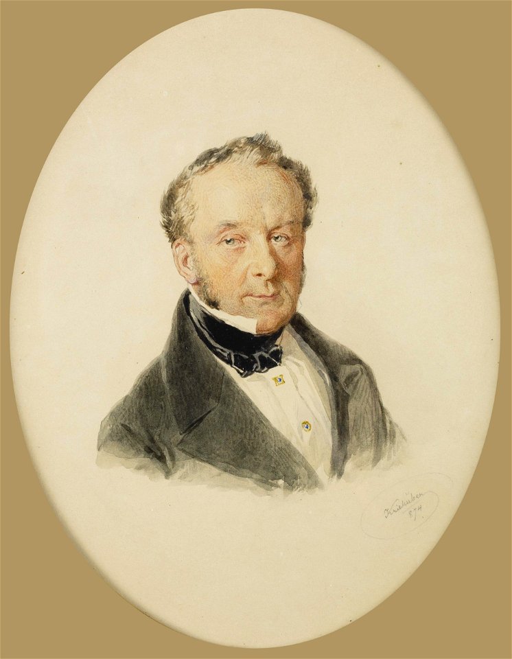 Josef Kriehuber dÄ Herrenportrait 1874