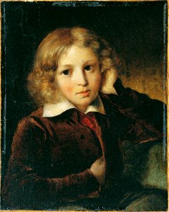 Josef Bayer - Knabenbildnis - 2695 - Österreichische Galerie Belvedere
