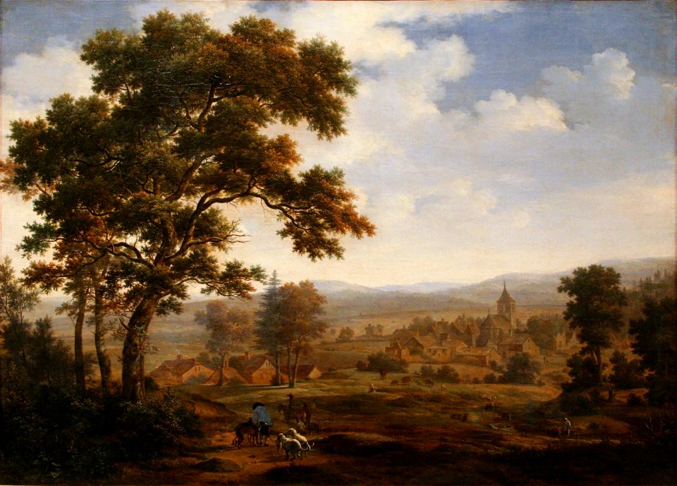 Joris van der Haagen - Vue d'un village