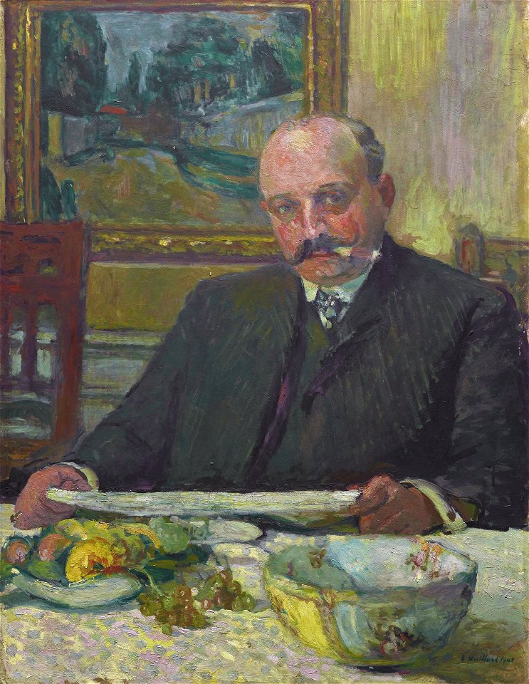 Jos Hessel, by Édouard Vuillard