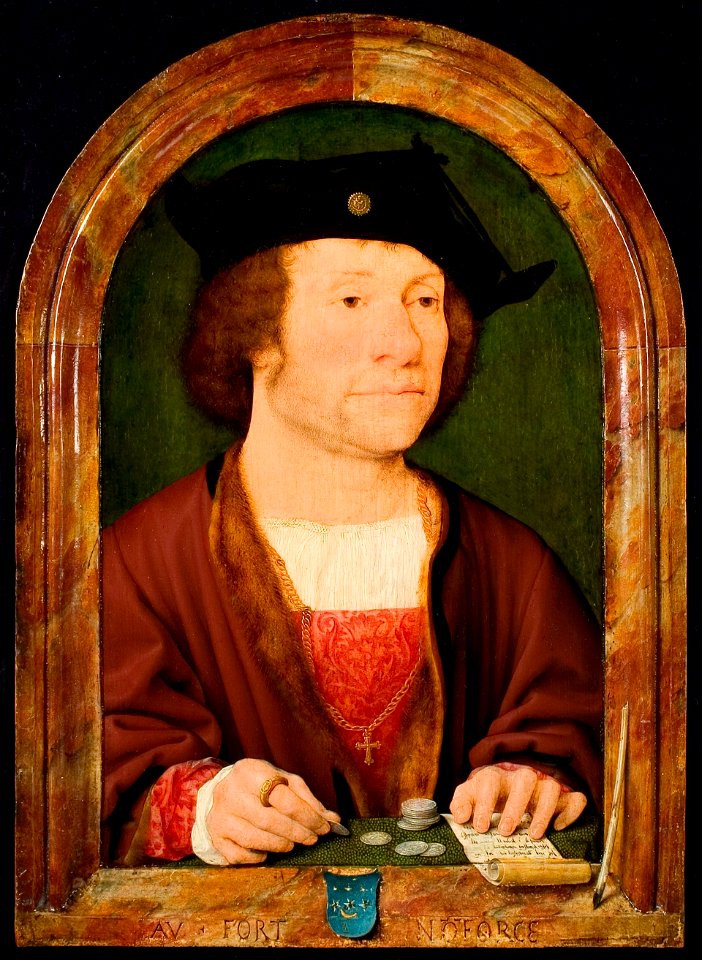 Joos van Cleve - Portrait of Anthonis van Hilten