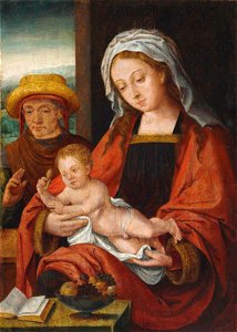 Joos van Cleve circle = Holy Family 2016 NYR 11936 0309