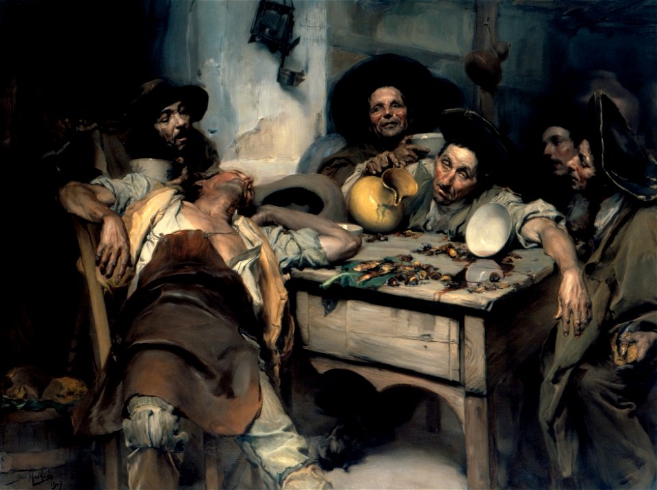 Jose malhoa bebados