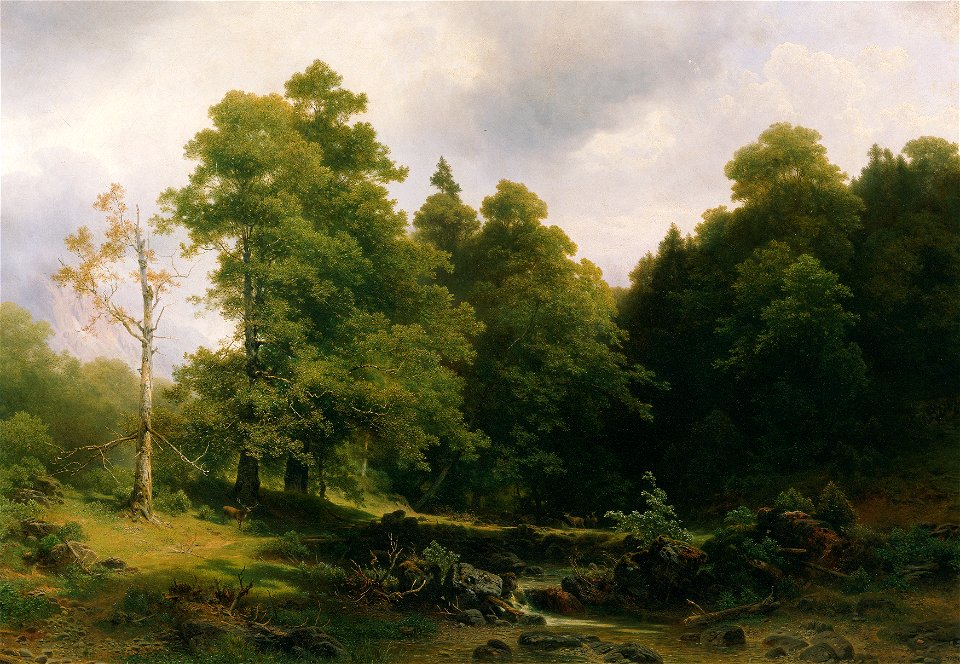 Josef Holzer - Der stille Waldwinkel - 2601 - Kunsthistorisches Museum