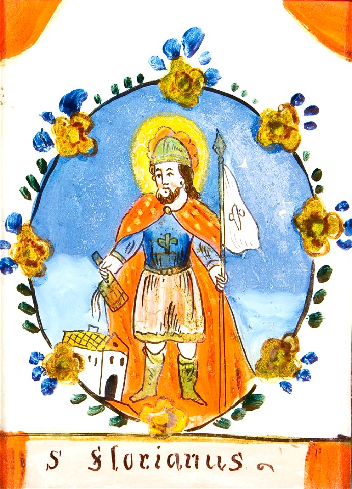Josef Wüstner Heiliger Florian 19Jh