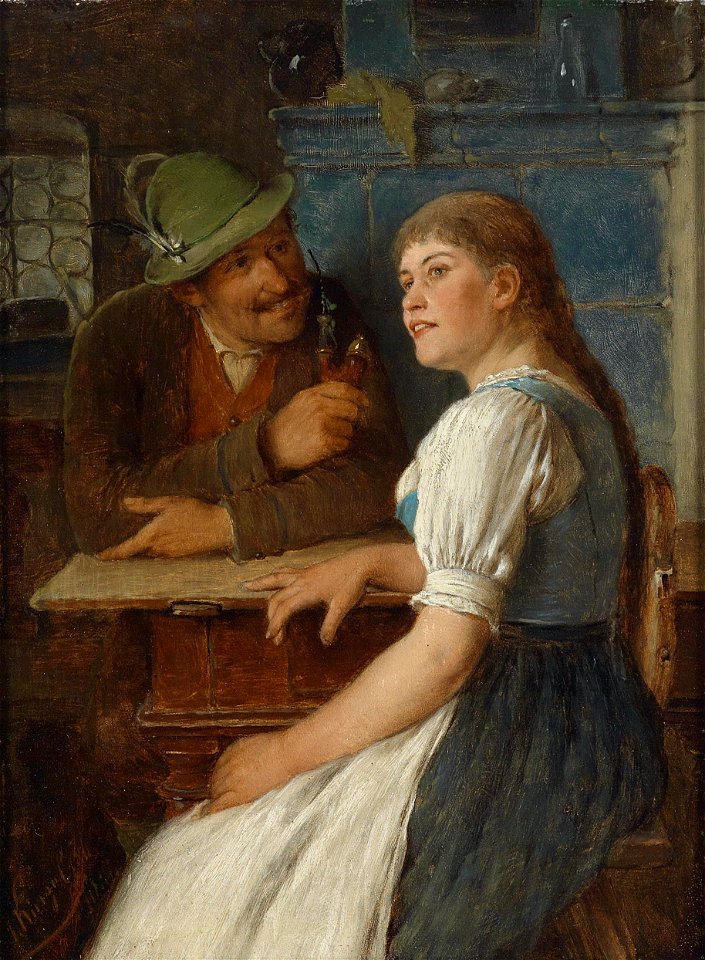 Josef Kinzel Schlechter Witz 1886