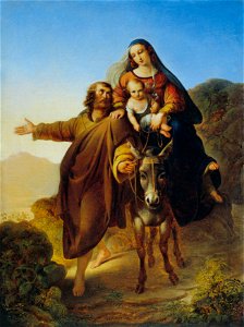 Josef Bayer - Flucht nach Ägypten - 2696 - Österreichische Galerie Belvedere