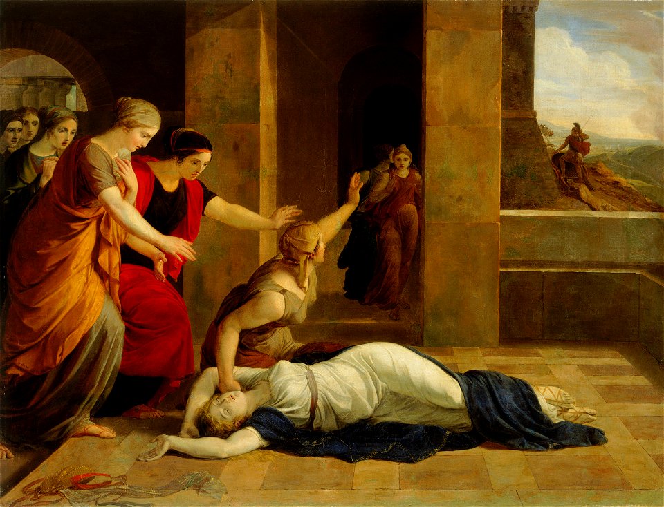 Josef Abel - Omedlela Andromaha