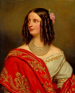 Josef Bernhardt - Prinzessin Auguste Ferdinande von Bayern, Erzherzogin von Österreich-Toskana 1845