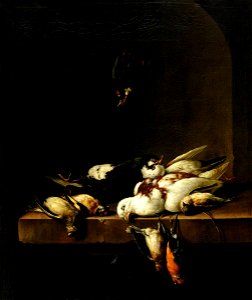 Joris van der Haagen (c.1615-1669) - Still Life with Dead Birds - 290208 - National Trust