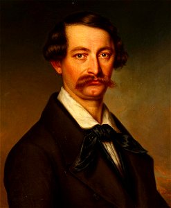 Josef Valentin Herrenporträt 1842
