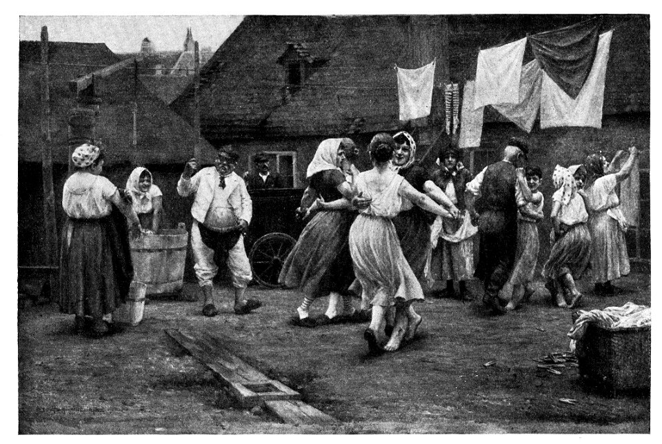 Josef Engelhart Ball auf der Hängstatt 1923 dgE