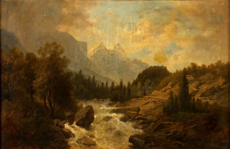 Josef Kriehuber - Waldlandschaft - 46 - Österreichische Galerie Belvedere