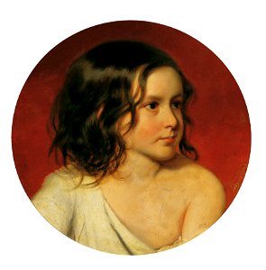 Josef Matthäus Aigner - Kinderbildnis - 5590 - Österreichische Galerie Belvedere