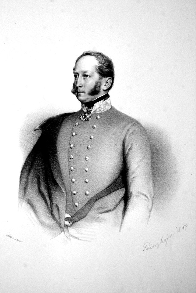 Josef Franz Karl von Lobkowitz Litho