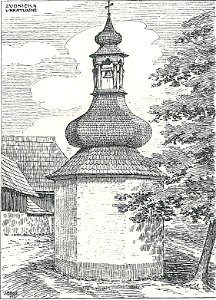 Josef Brož (1866-1949) - zvonička v Kratusině