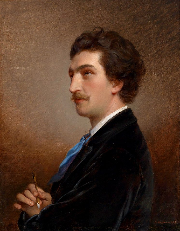 Josef Neugebauer Bildnis Anton Ebert