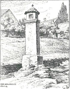 Josef Brož (1866-1949) - Boží muka Horní Nakvasovice