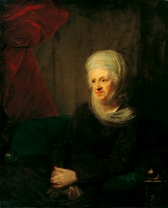 Josef Mathias Grassi - Eine alte Dame (Frau von Weinbrenner) - 4022 - Österreichische Galerie Belvedere