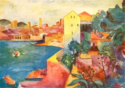 Josef Eberz - Bucht von Ragusa, 1929