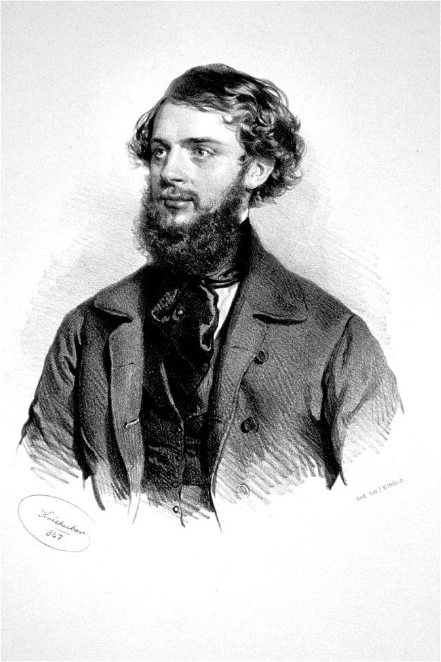 Josef Koch 1847 Litho