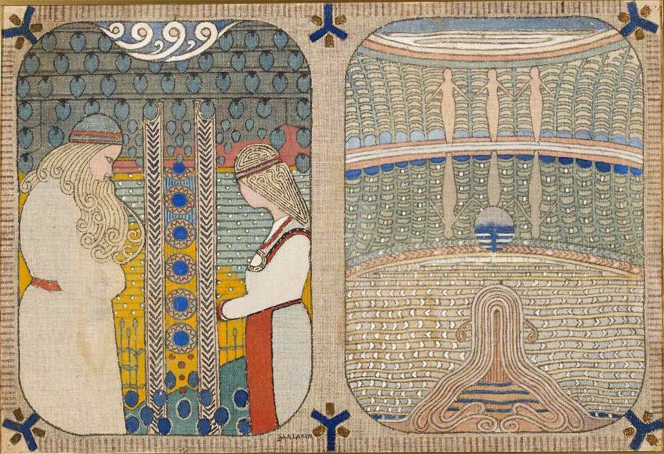 Joseph Alanen - Courting of Aino and Aino Drowns Herself