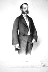 Joseph Alexander von Helfert Litho