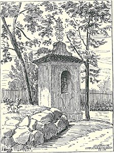 Josef Brož (1866-1949) - kaplička na rozcestí za vsí Javornice
