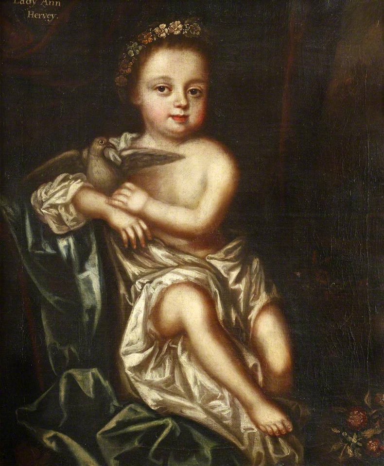 Joseph Brook (d.1725) - Lady Anne Hervey (1707–1771), as a Child - 851821 - National Trust
