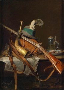 Josef Mansfeld Auseer Jagdstillleben 1879